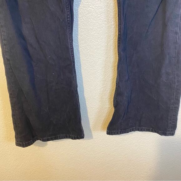 Everlane The Slouch Bootcut Jean Black Wash Size 33 - Picture 4 of 11